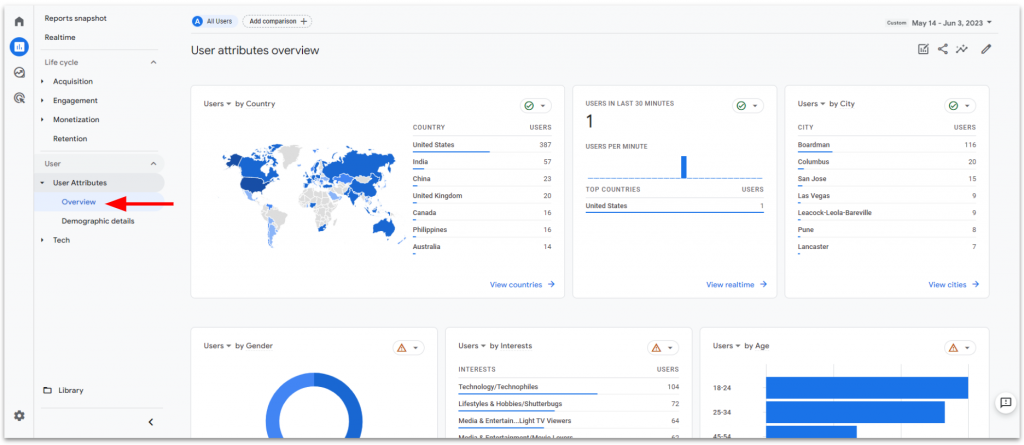 User Attributes Overview